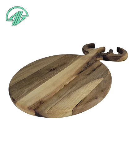 تخته گوشت - چوب گردو _ طرح گوزن_ 5205