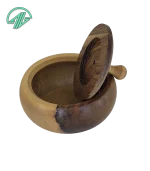 قندان چوبی- در دو سایز 12 سانت - 10 سانت - 5207 - Image 4