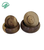 قندان چوبی- در دو سایز 12 سانت - 10 سانت - 5207 - Image 2