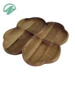 آجیل خوری- طرح مربع- 4 خانه قلبی -5301