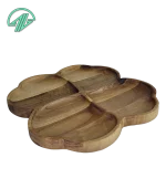 آجیل خوری- طرح مربع- 4 خانه قلبی -5301 - Image 5