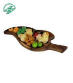 آجیل خوری  -طرح برگ دو خانه - 5306 - Image 4