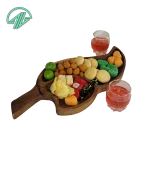 آجیل خوری -طرح برگ دو خانه - 5306