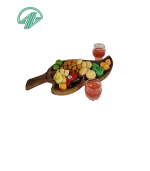 آجیل خوری  -طرح برگ دو خانه - 5306 - Image 2