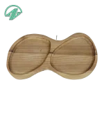 آجیل خوری - دو خانه بیضی 27*15*2.5- 5309 - Image 3