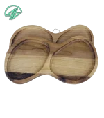 آجیل خوری - دو خانه بیضی 27*15*2.5- 5309 - Image 5