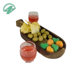 آجیل خوری - راکتی سایز کوچک 28*11*2.5 - 5312