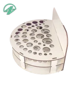 استند مداد و براش آرایشی - استند براش رومیزی کد 2403 - Image 4