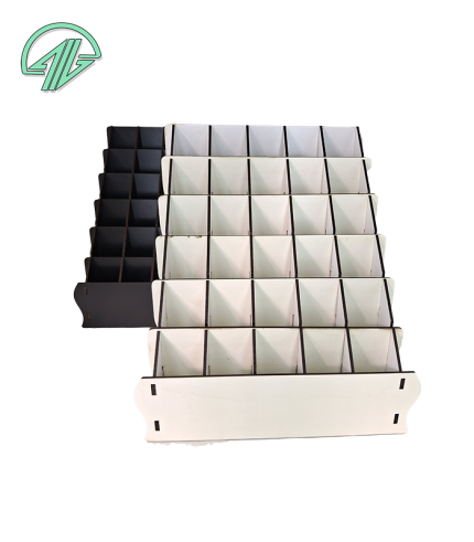 استند خط لب مدادی عمودی - ۳۰ جینی، شش طبقه کد: 2102