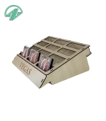 استند رژگونه 12 عددی پایه دار حفره هلالی - صاف 3*4 -2602